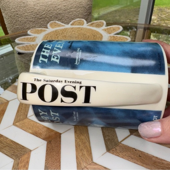 New York City Scapes Saturday Evening Post Statue of Liberty VTG Mug - Picture 3 of 8